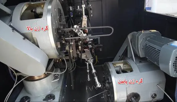 دستگاه تولید فنر تشک