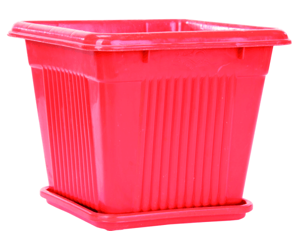گلدان پلاستیکی تزینی