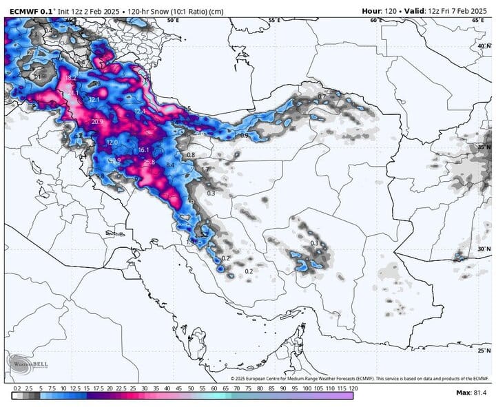 هواشناسی ایران ۱۶ بهمن؛ سامانه بارشی برف و باران در راه ۶ استان هواشناسی ایران ۱۶ بهمن؛ سامانه بارشی برف و باران در راه ۶ استان