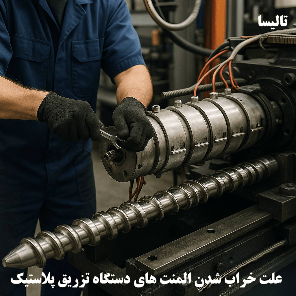 علت خراب شدن المنت سیلندر و ماردون دستگاه تزریق و راه‌های پیشگیری