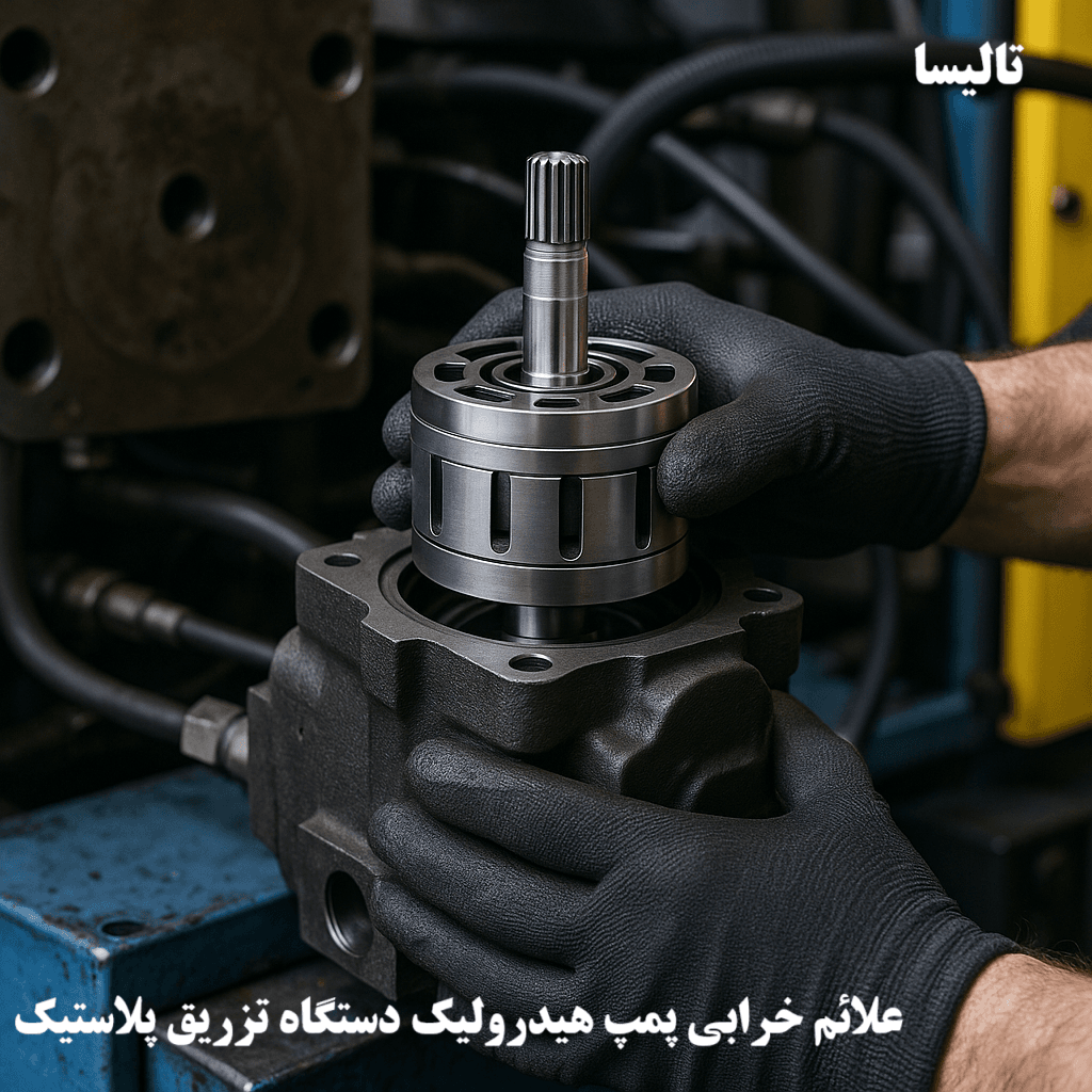 علت خراب شدن کارتریج پمپ هیدرولیک دستگاه تزریق و راه‌های تعمیر یا تعویض آن