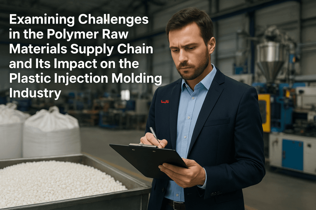 بررسی چالش‌های زنجیره تأمین مواد اولیه پلیمری و تأثیر آن بر صنعت تزریق پلاستیک