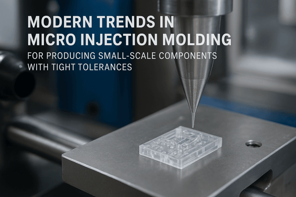 روندهای نوین در میکروتزریق پلاستیک: انقلابی در تولید قطعات کوچک‌مقیاس با تلرانس بسیار پایین