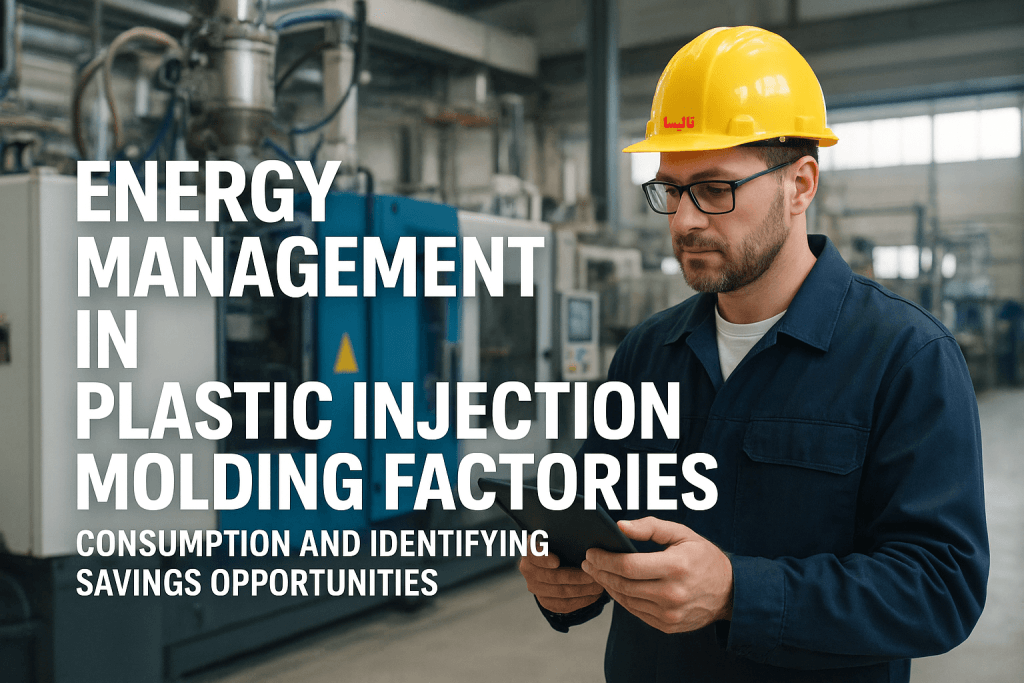 مدیریت انرژی در کارخانه‌های تزریق پلاستیک: راهنمای جامع صرفه‌جویی و کاهش هزینه