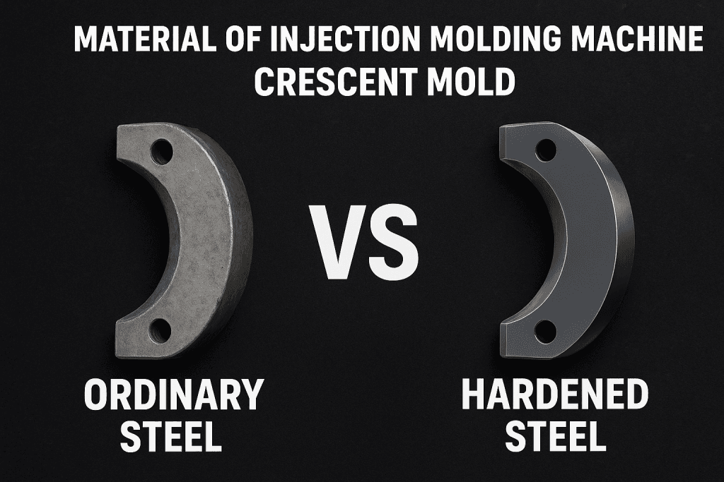 جنس روبند هلالی قالب تزریق پلاستیک: فولاد معمولی در برابر فولاد سخت‌کاری شده