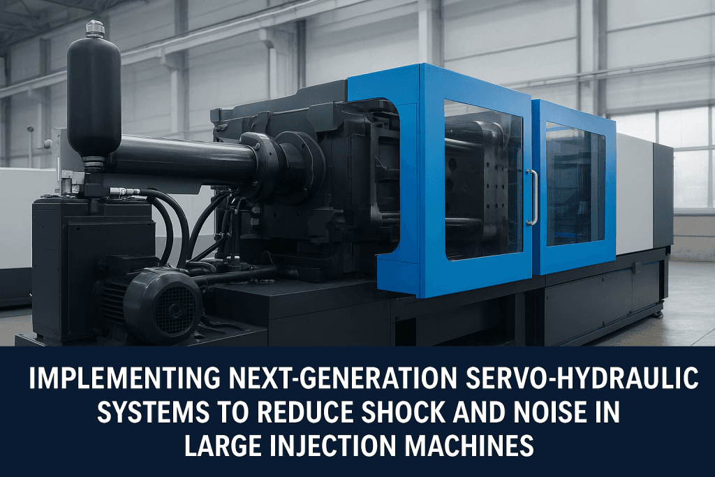 پیاده‌سازی سیستم‌های سروو-هیدرولیک نسل جدید برای کاهش شوک و نویز در دستگاه‌های تزریق بزرگ