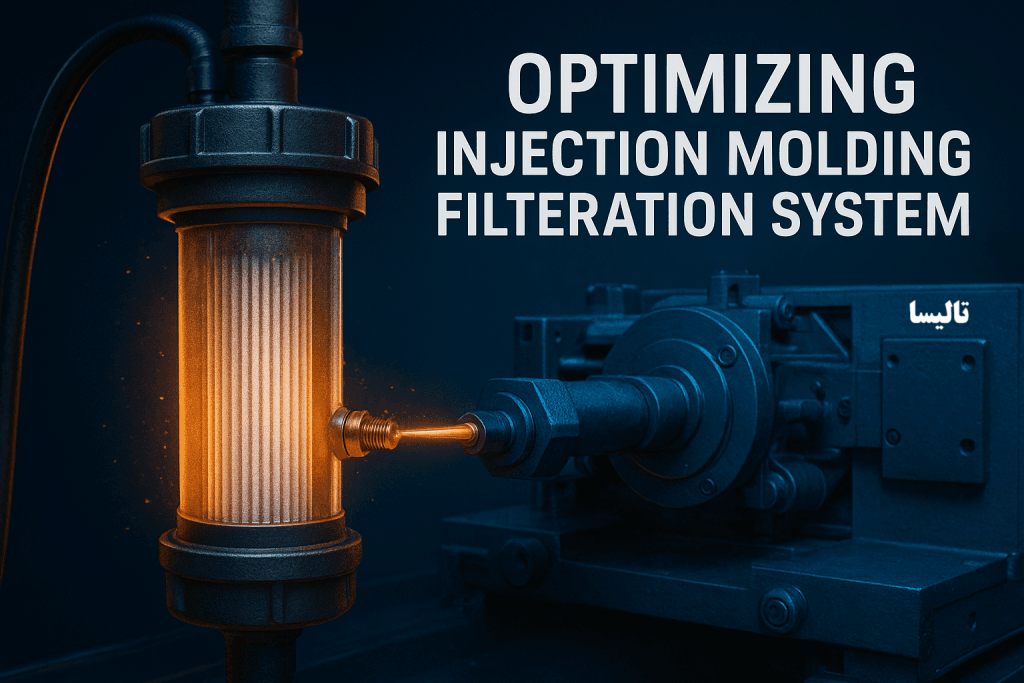 بهینه‌سازی سیستم فیلتراسیون دستگاه تزریق پلاستیک: کلید افزایش بهره‌وری و کاهش ضایعات