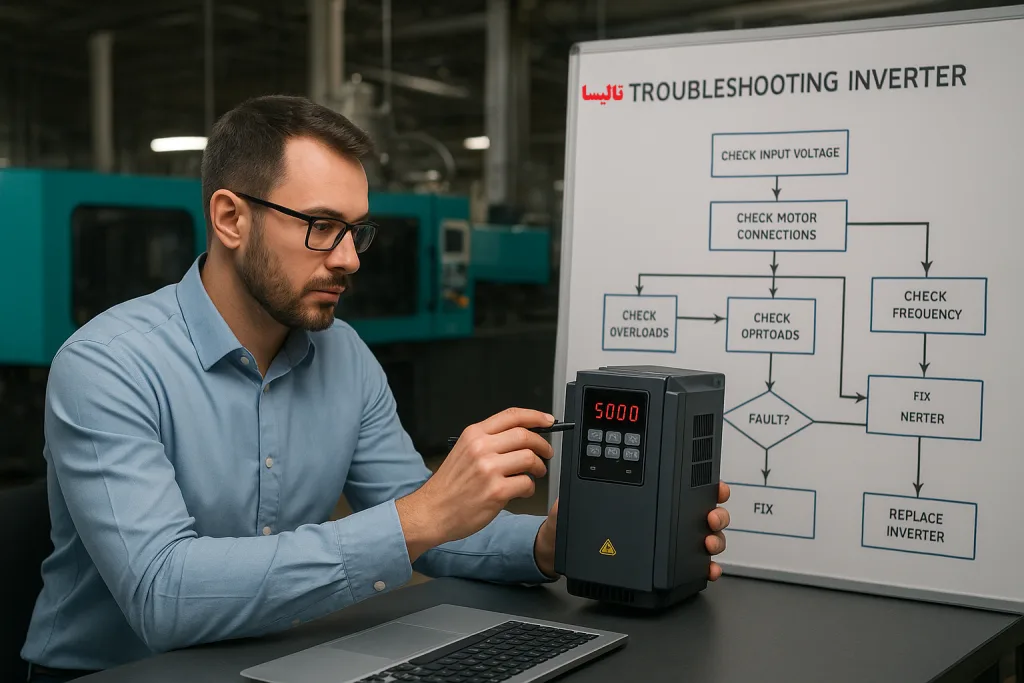 اینورتر ماشین تزریق پلاستیک: راهنمای جامع نصب، راهاندازی و عیبیابی اینورتر ماشین تزریق پلاستیک: راهنمای جامع نصب، راهاندازی و عیبیابی