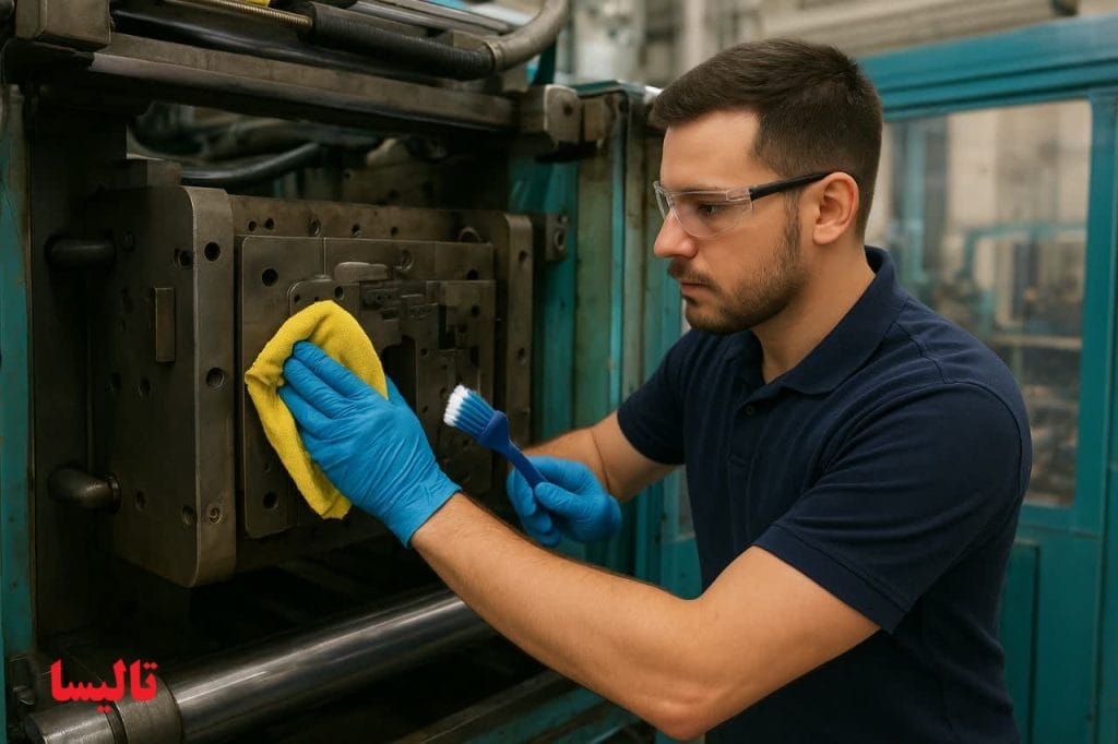 روش صحیح تمیزکاری دستگاه تزریق پلاستیک: سرمایه‌گذاری برای سود بیشتر
