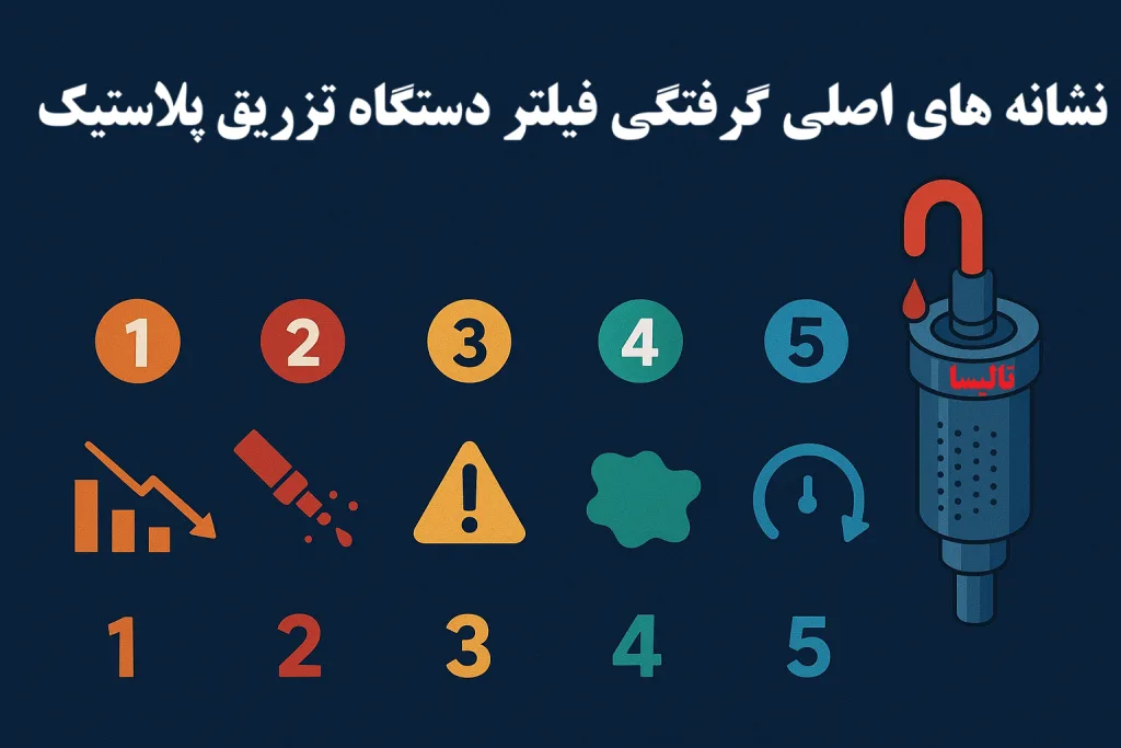 ۵ نشانه اصلی گرفتگی فیلتر دستگاه تزریق پلاستیک (+ راه حل فوری) ۵ نشانه اصلی گرفتگی فیلتر دستگاه تزریق پلاستیک (+ راه حل فوری)
