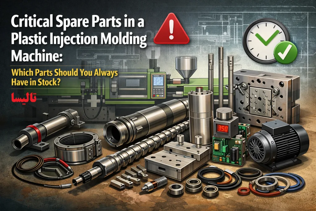 لوازم یدکی حیاتی در دستگاه تزریق پلاستیک: کدام قطعات را همیشه باید در انبار داشته باشید؟ لوازم یدکی حیاتی در دستگاه تزریق پلاستیک: کدام قطعات را همیشه باید در انبار داشته باشید؟